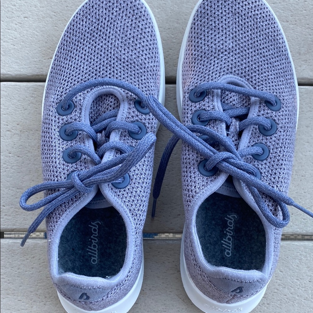 Allbirds Lavender Knit Sneakers